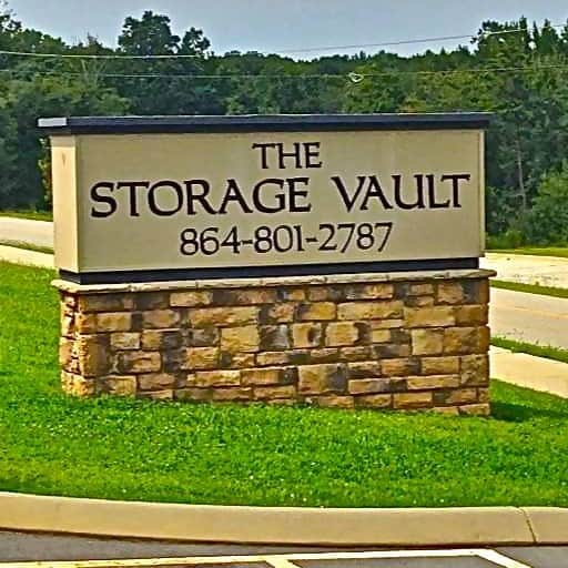 The Storage Vault sign